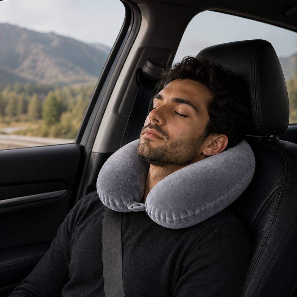 1pc Travel Pillow Neck Pillow Airplane Pillow