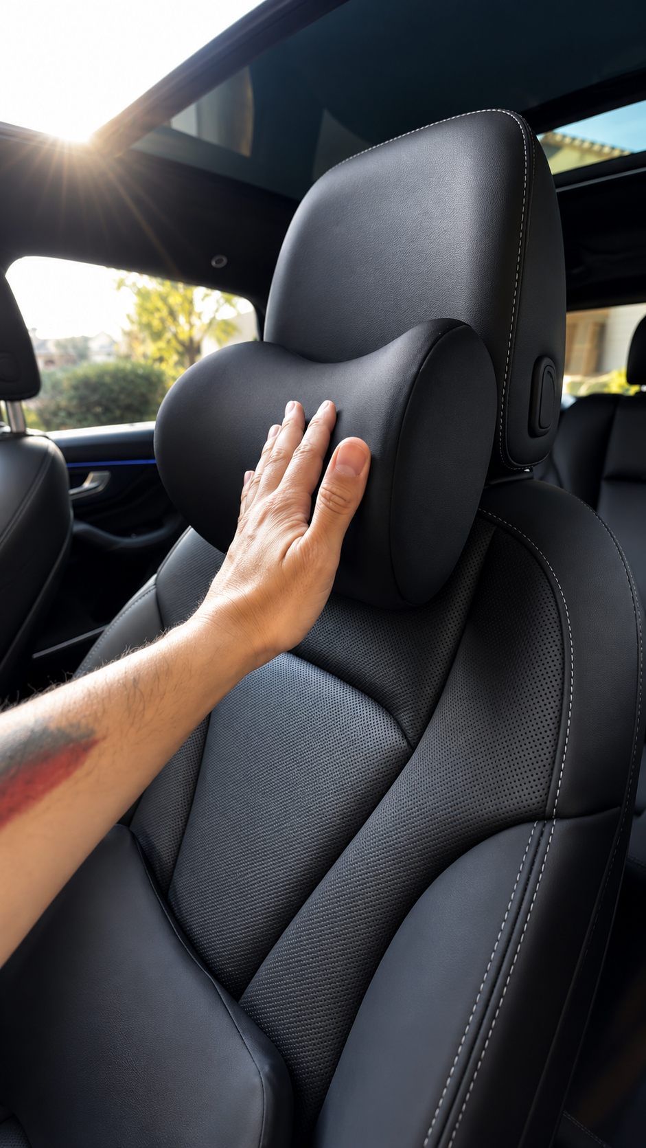 Premium Car Neck Support Pillow – Comfort for Long Drives