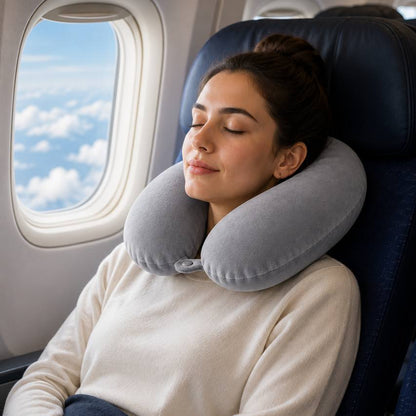 1pc Travel Pillow Neck Pillow Airplane Pillow